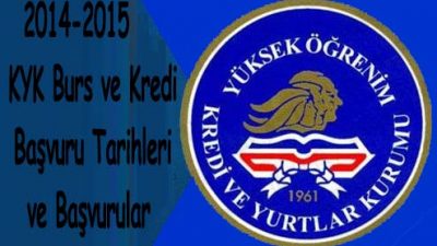 KYK Burs ve Kredi Başvuru Tarihleri ve şartlar 2014-2015