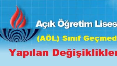 AÖL Sınıf Geçmede Yapılan Değişiklikler