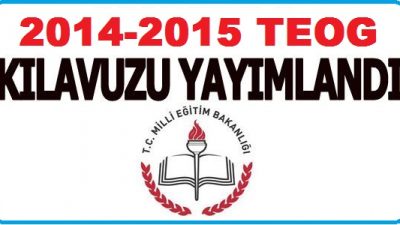 TEOG 2014-2015 Yılı Ortak Sınavlar e-Kılavuzu Detaylarıyla