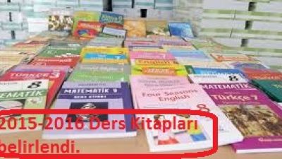 MEB 2015-2016 Yılı Ders Kitaplarını Yayınladı