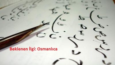 Osmanlıca Kursuna Beklenen İlgi