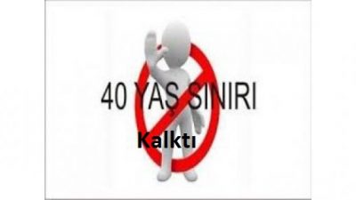 Öğretmenlere Yaş Sınırı Kalktı