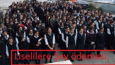 Liselilere Güzel ‘Şey’ler Olacak