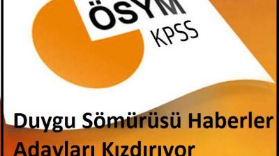 KPSS,Öğretmen ve Diğer Memur Atamaları ile İlgili Yapılan Haberler
