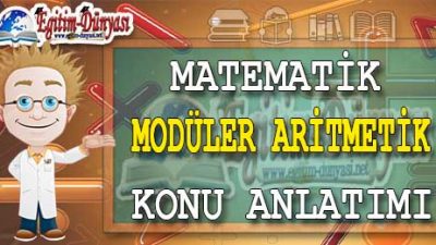 Modüler Aritmetik Konu Anlatımı Video