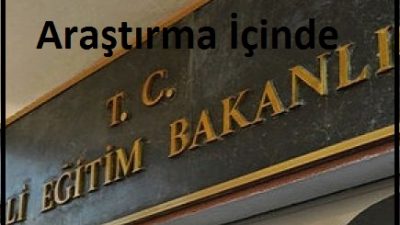 MEB Büyük Araştırma Yapıyor