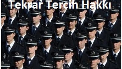 Polis Akademisi Öğrencilerine Tekrar Tercih Hakkı Verildi ! İşte Ayrıntılar