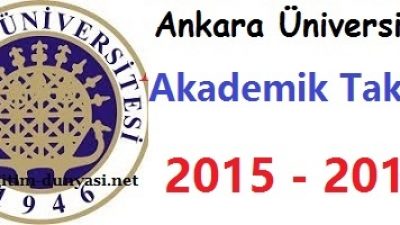 Ankara Üniversitesi Akademik Takvim 2015 2016