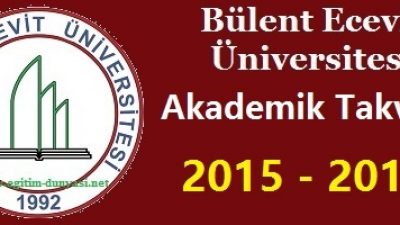 Bülent Ecevit Üniversitesi Akademik Takvim 2015 2016