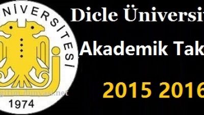 Dicle Üniversitesi Akademik Takvim 2015 2016