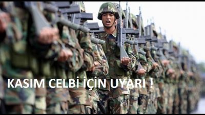 Kasım 2015 Celbinde Askere Gidecekler Dikkat !