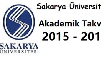 Sakarya Üniversitesi Akademik Takvim 2015 2016