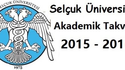 Selçuk Üniversitesi Akademik Takvim 2015 2016