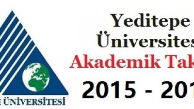 Yeditepe Üniversitesi Akademik Takvim 2015 2016